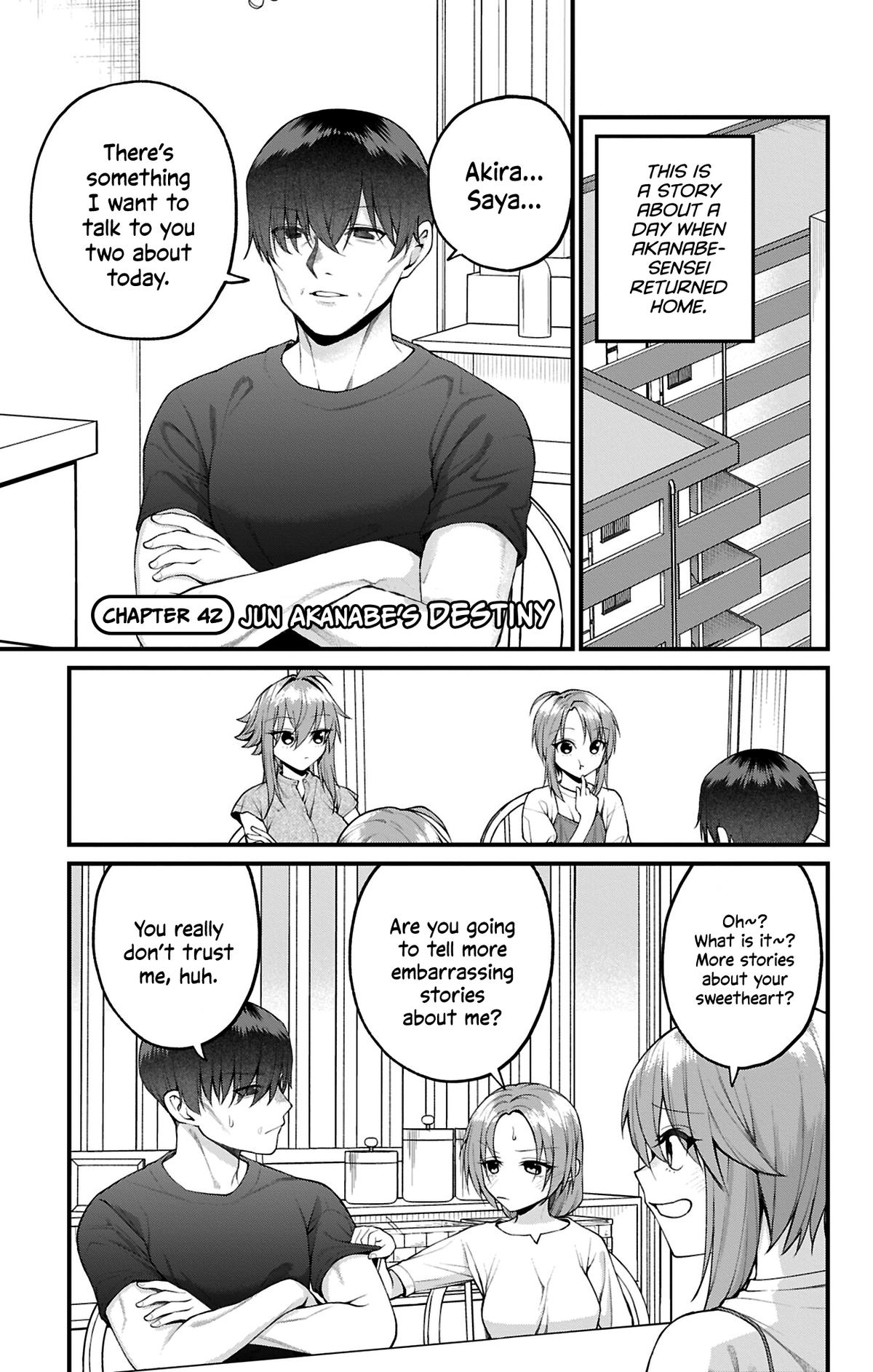 Akanabe-sensei wa Tereshirazu Chap 42 - Next Chap 43