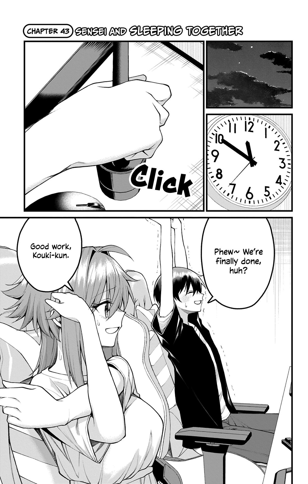 Akanabe-sensei wa Tereshirazu Chap 43 - Next Chap 44