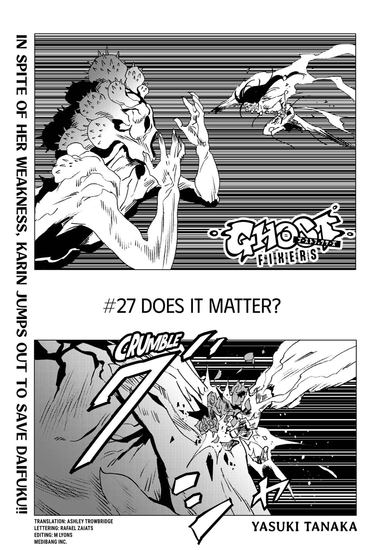 GHOST FIXERS Chap 27 - Next Chap 28