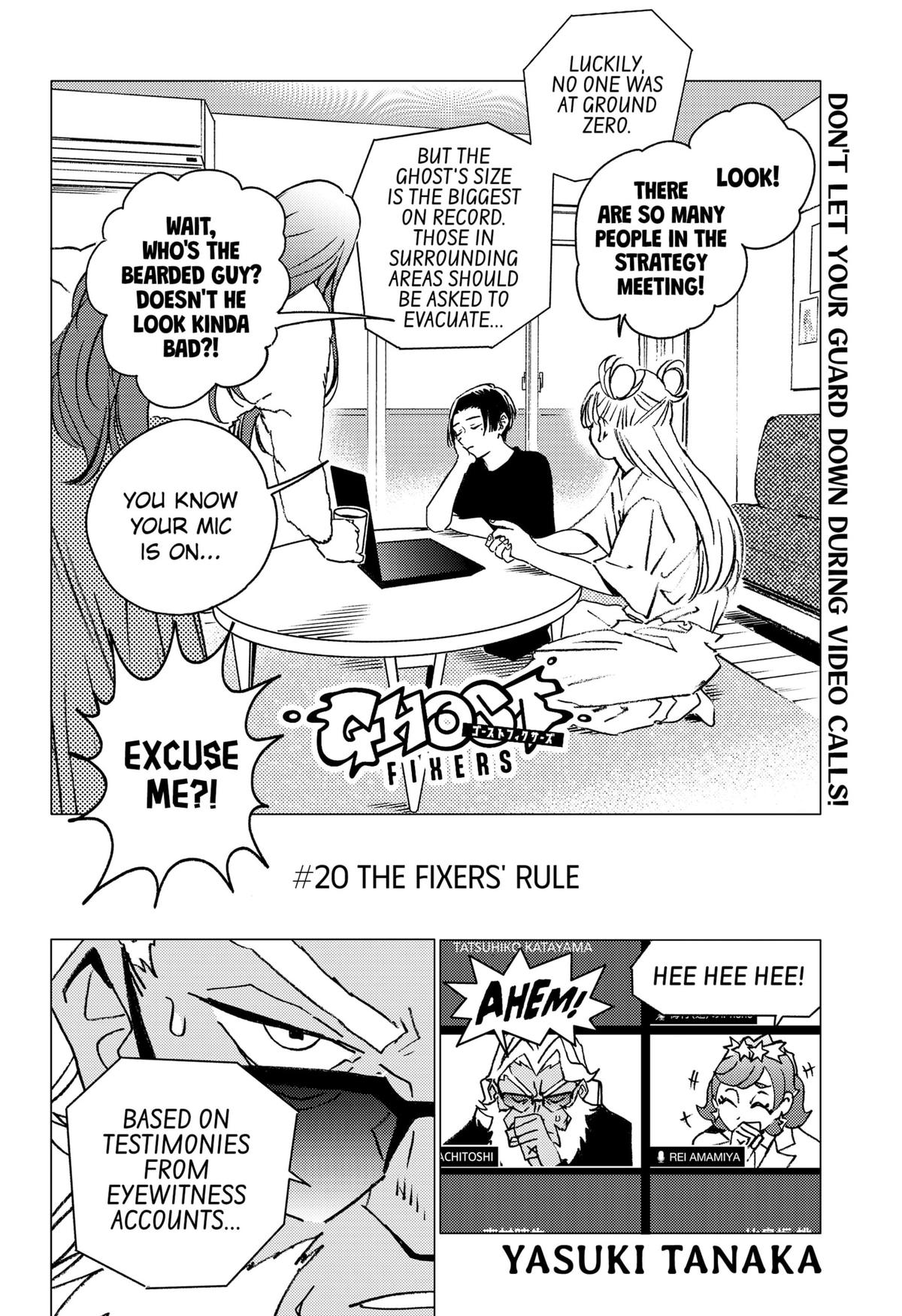 GHOST FIXERS Chap 20 - Next Chap 21