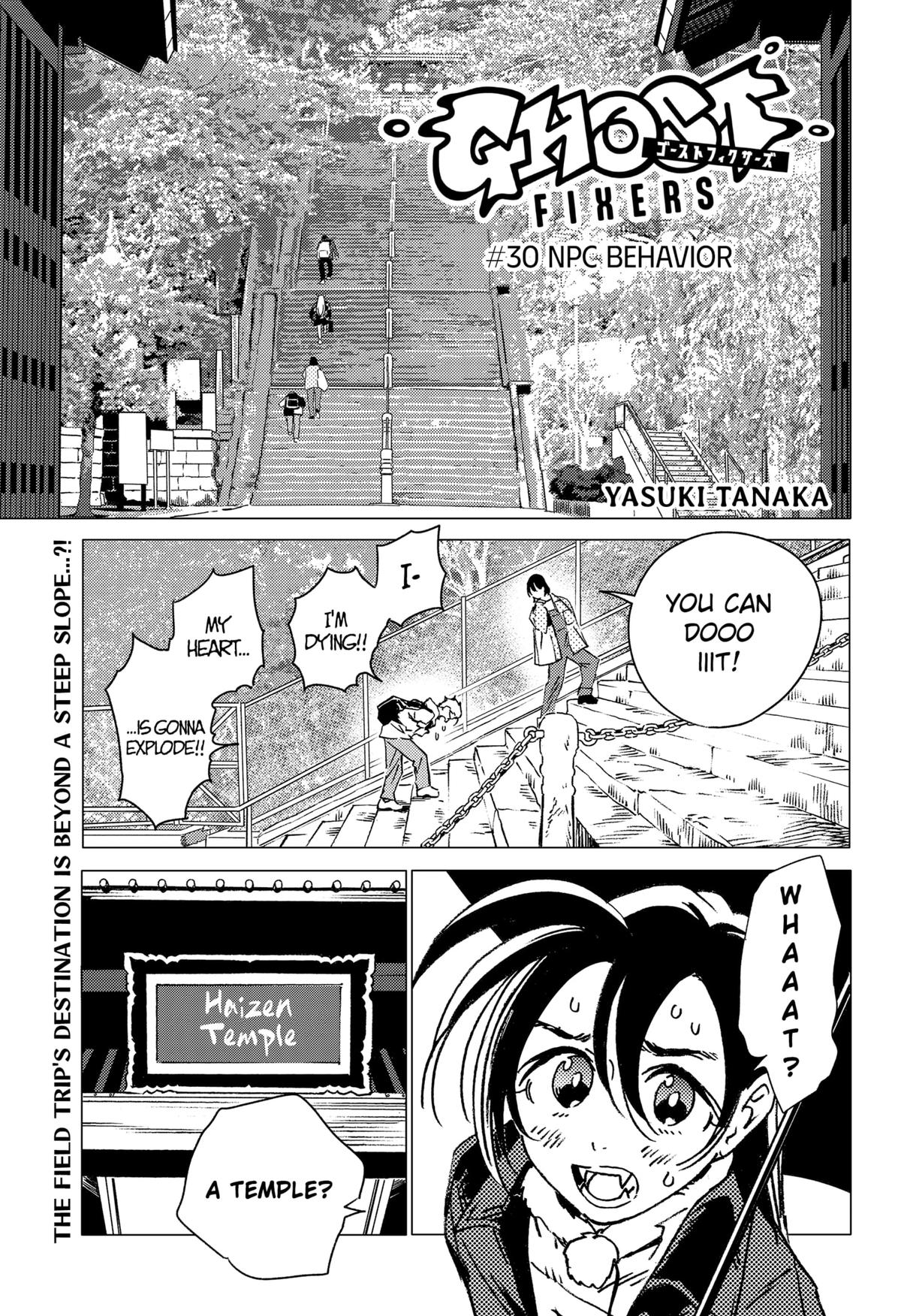 GHOST FIXERS Chap 30 - Next Chap 31