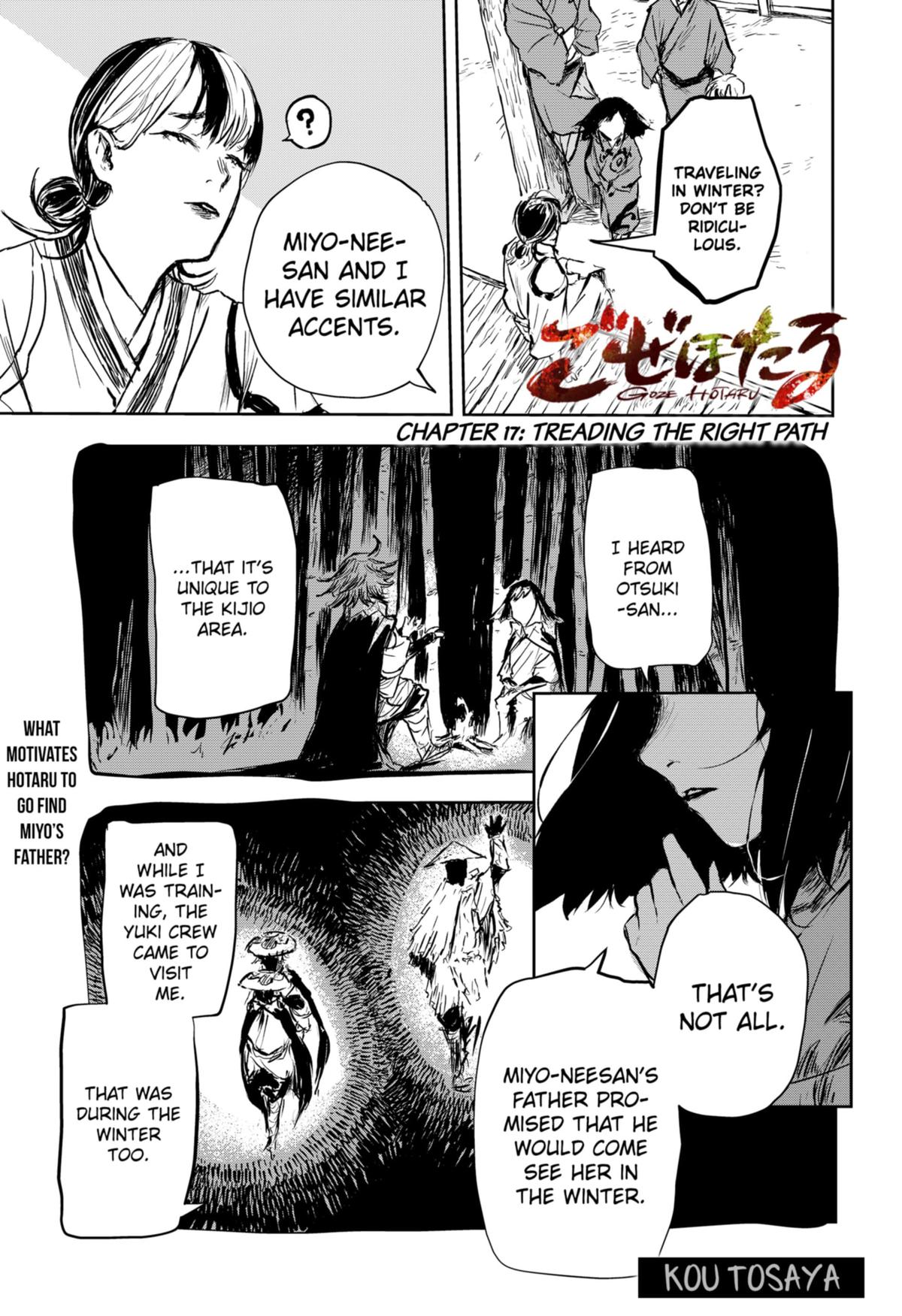 GOZE HOTARU Chap 17 - Next Chap 18