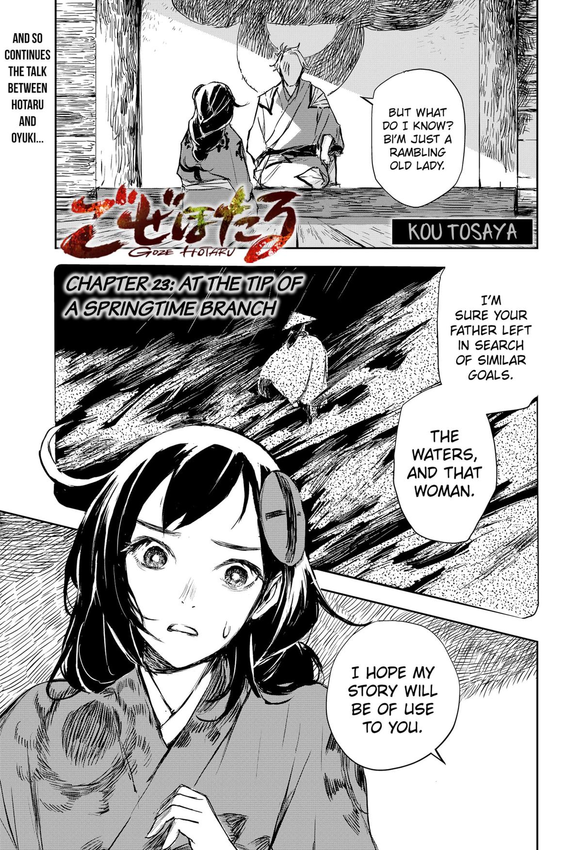 GOZE HOTARU Chap 23 - Next Chap 24