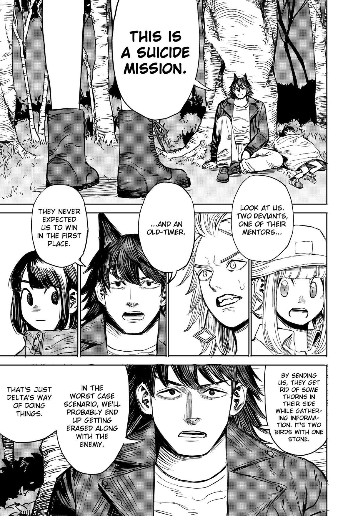 ANKOKU Delta Chap 22 - Next Chap 23