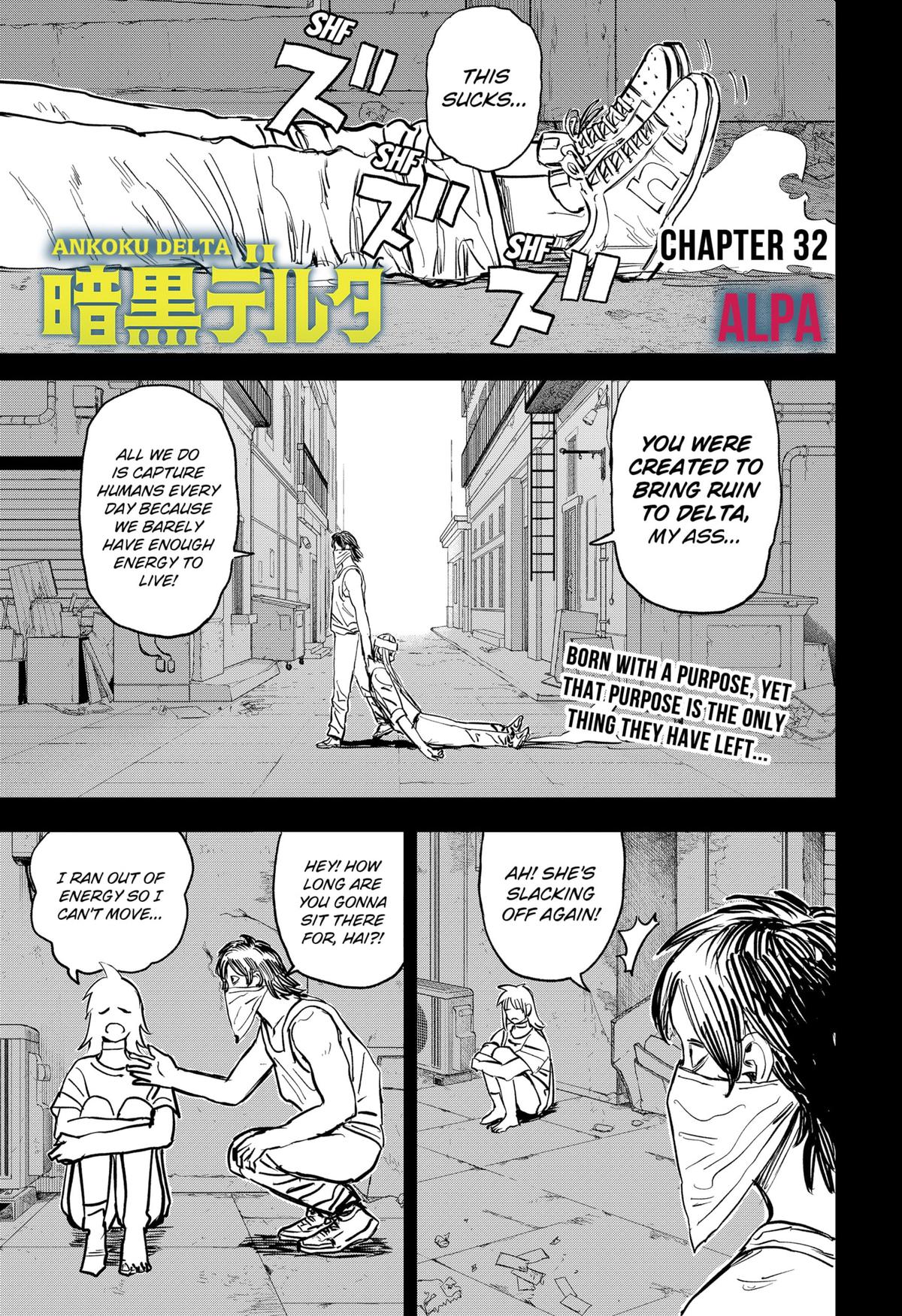ANKOKU Delta Chap 32 - Next Chap 33