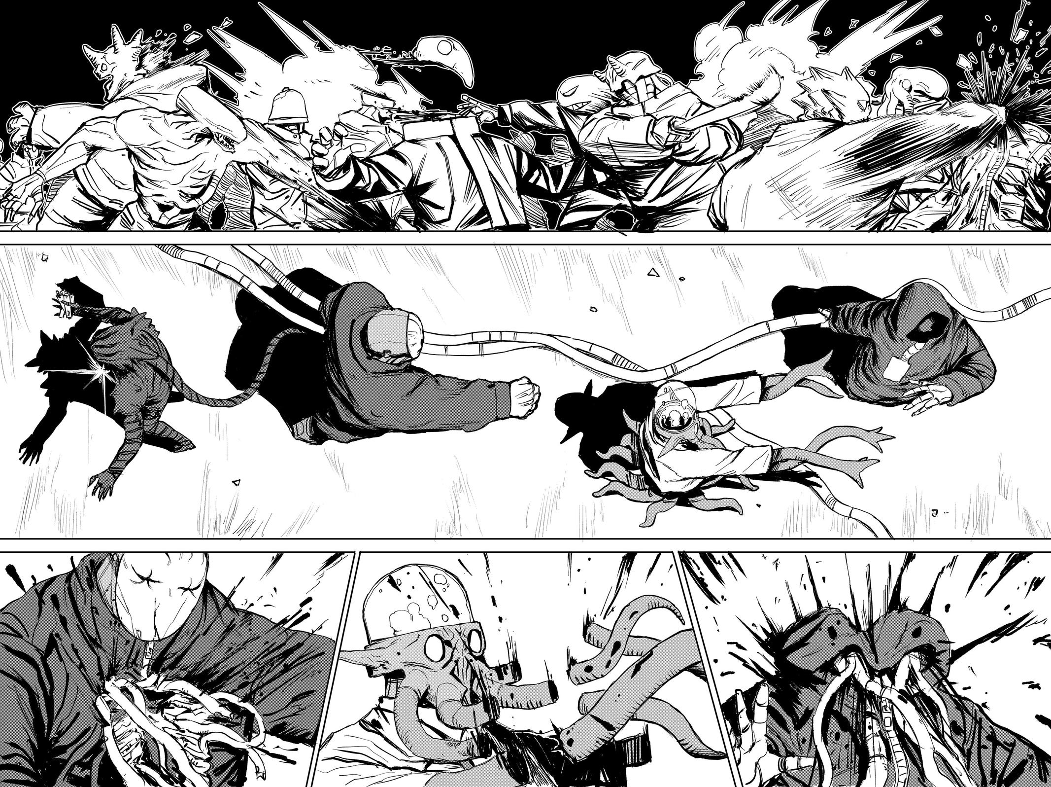 ANKOKU Delta Chap 32 - Next Chap 33