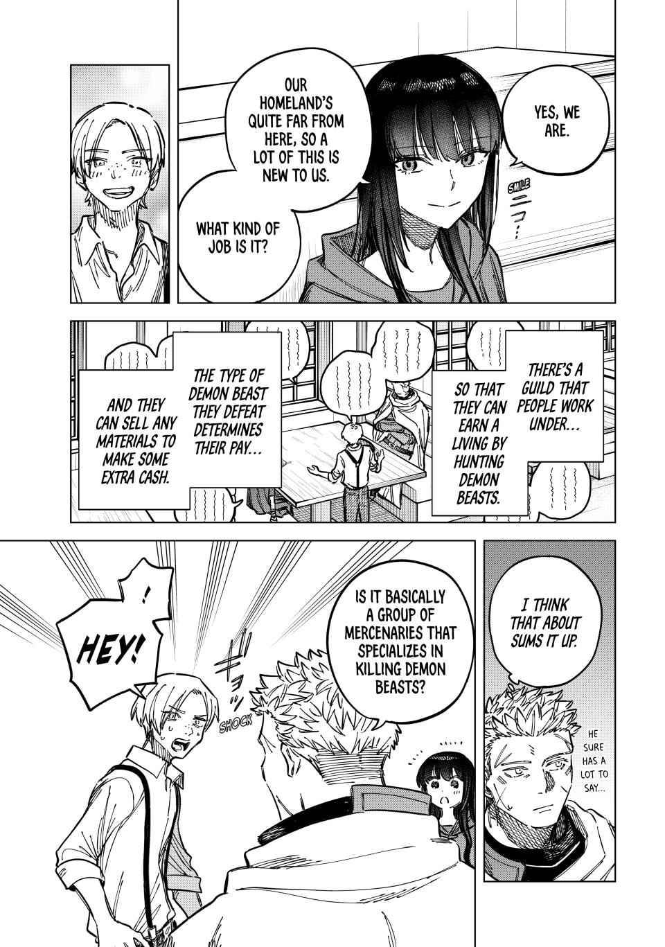 The Witch and the Mercenary Chap 4 - Next Chap 5