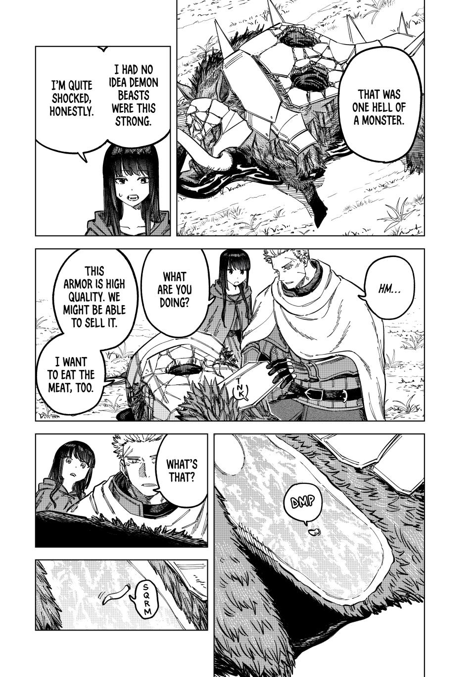 The Witch and the Mercenary Chap 4 - Next Chap 5