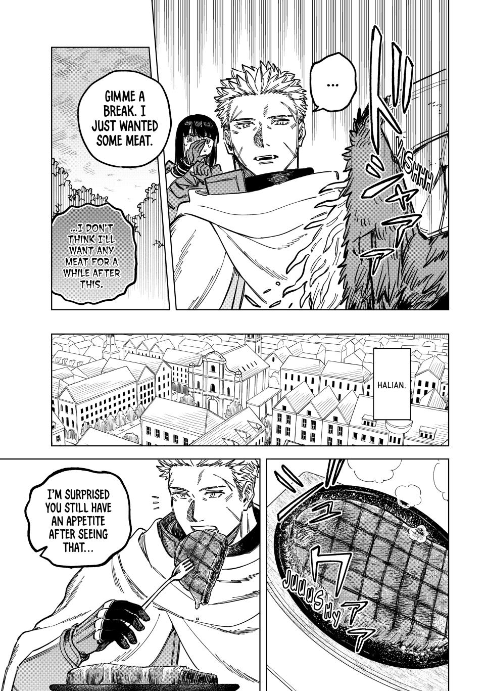 The Witch and the Mercenary Chap 4 - Next Chap 5