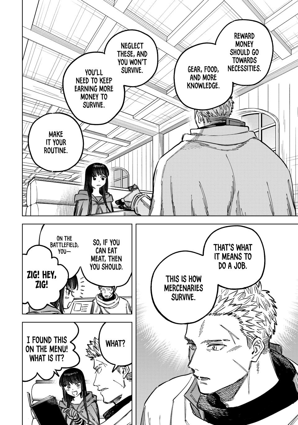 The Witch and the Mercenary Chap 4 - Next Chap 5