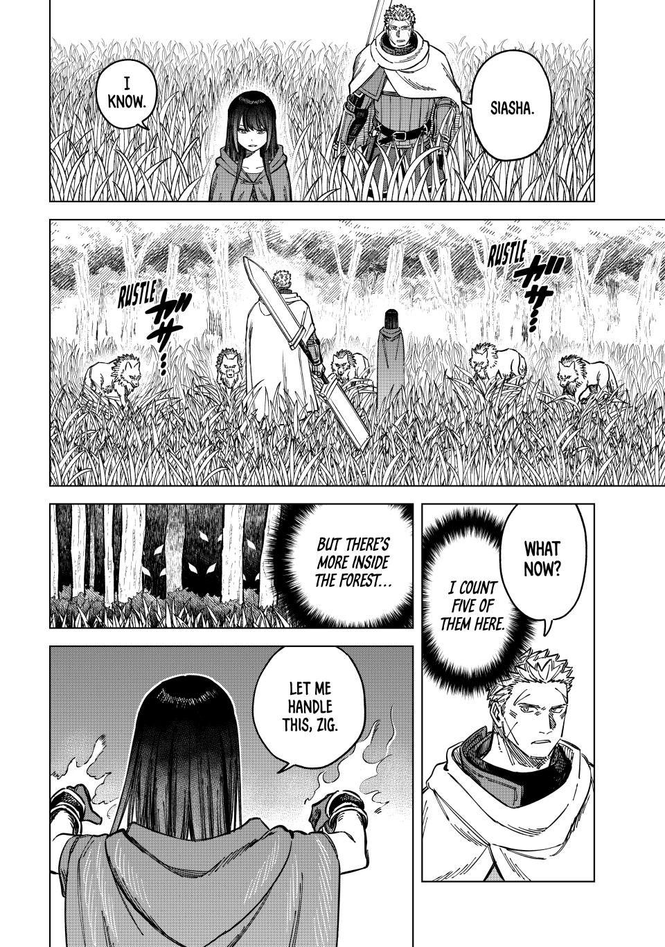 The Witch and the Mercenary Chap 5 - Next Chap 6