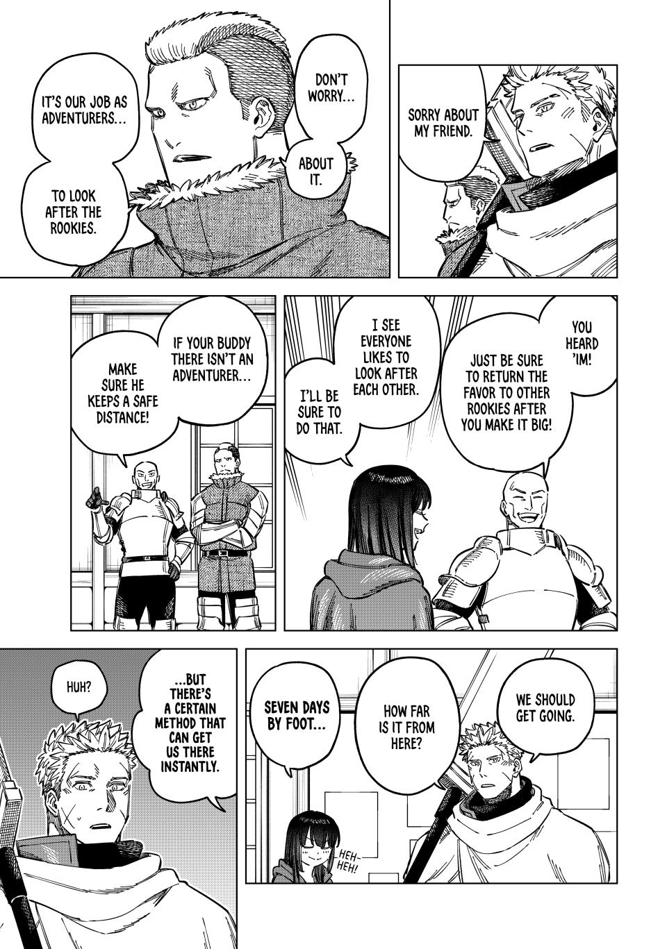 The Witch and the Mercenary Chap 5 - Next Chap 6