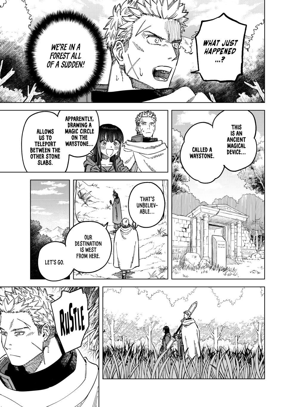 The Witch and the Mercenary Chap 5 - Next Chap 6