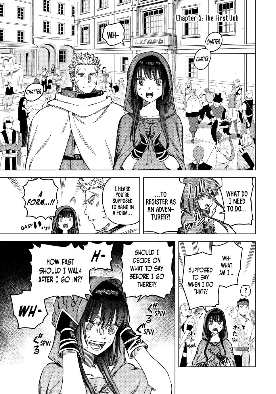 The Witch and the Mercenary Chap 5 - Next Chap 6