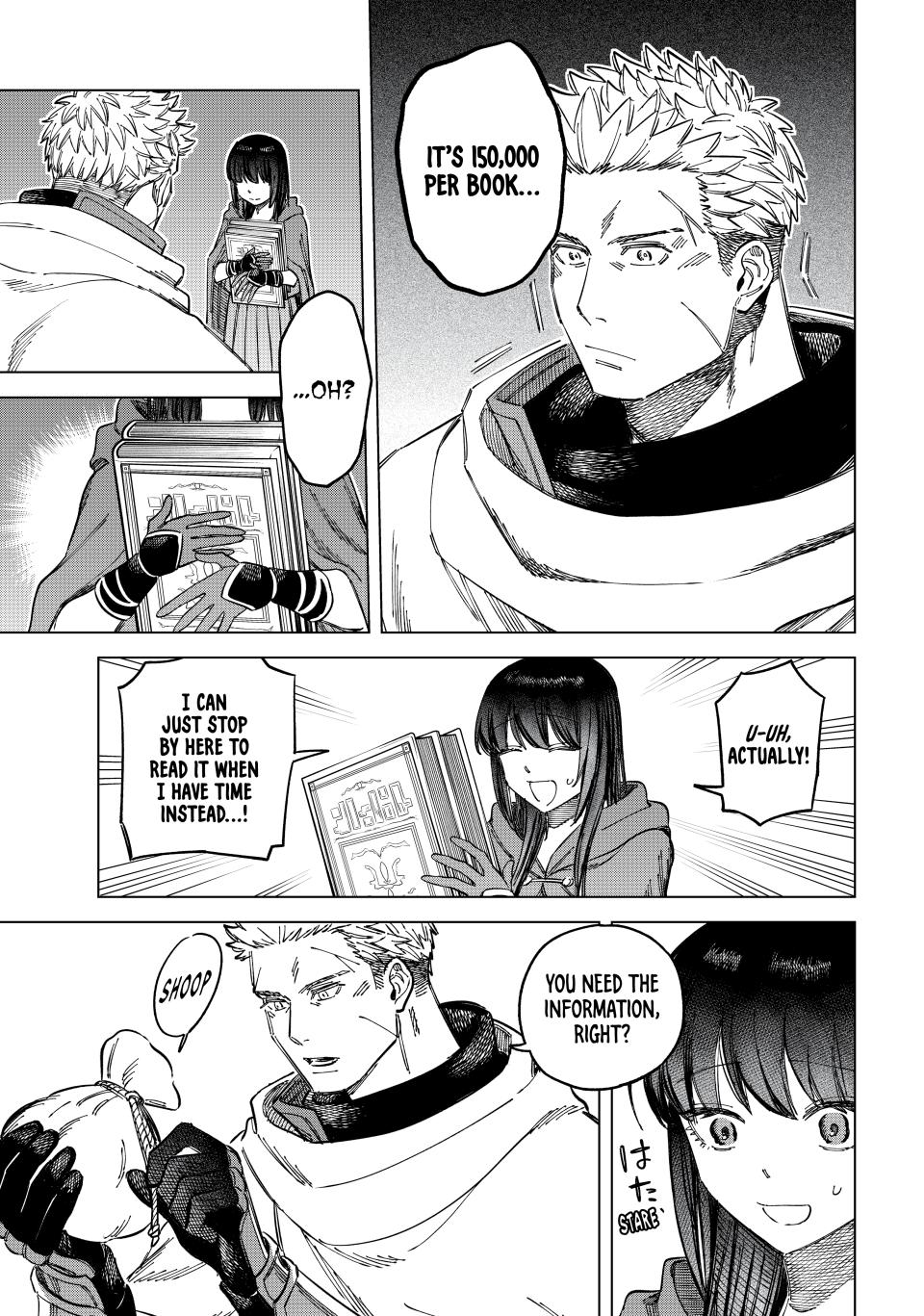 The Witch and the Mercenary Chap 5 - Next Chap 6