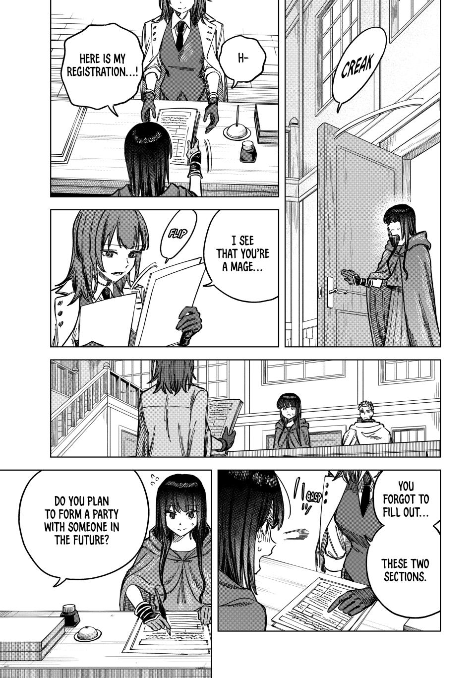 The Witch and the Mercenary Chap 5 - Next Chap 6