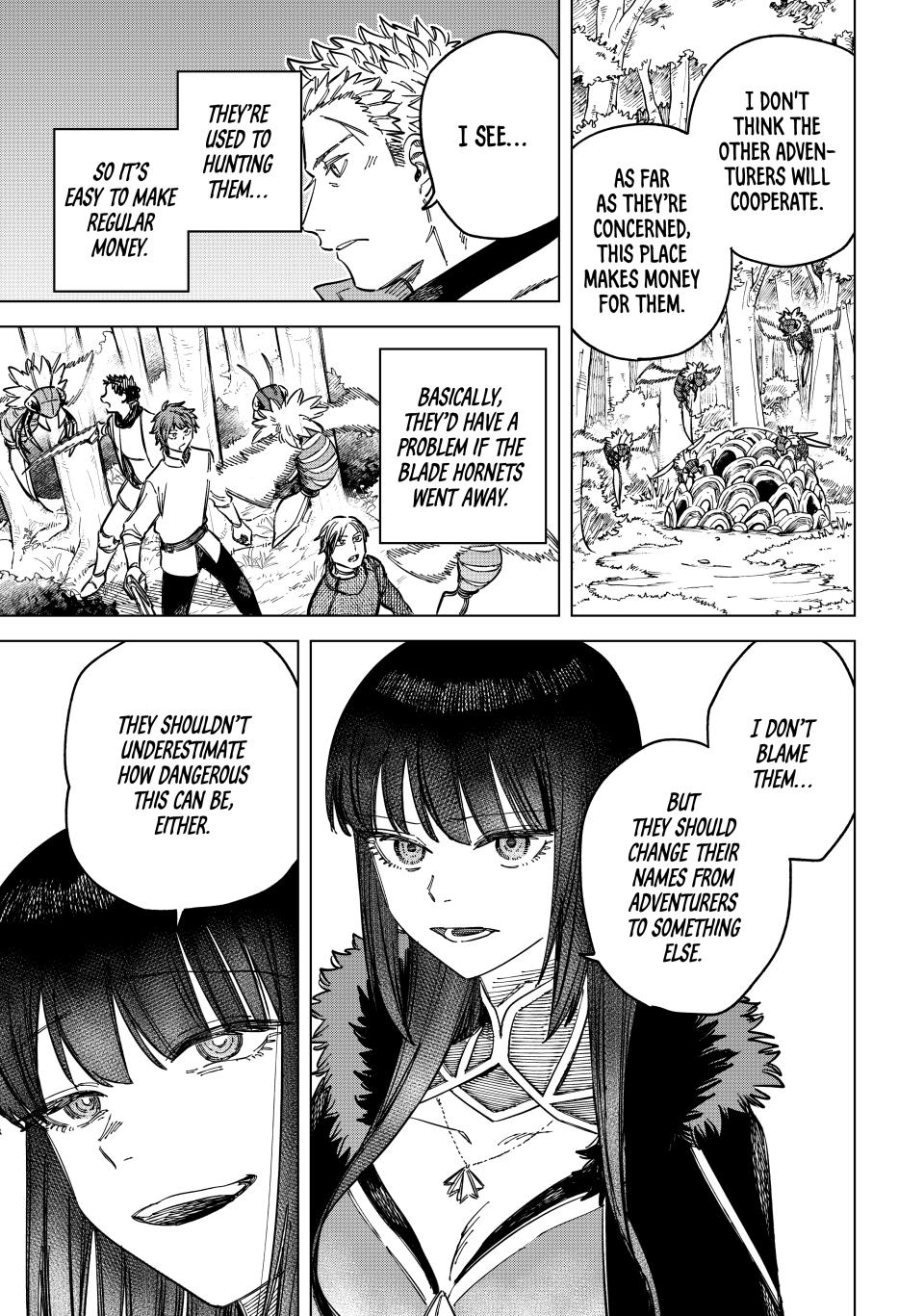 The Witch and the Mercenary Chap 9 - Next Chap 10
