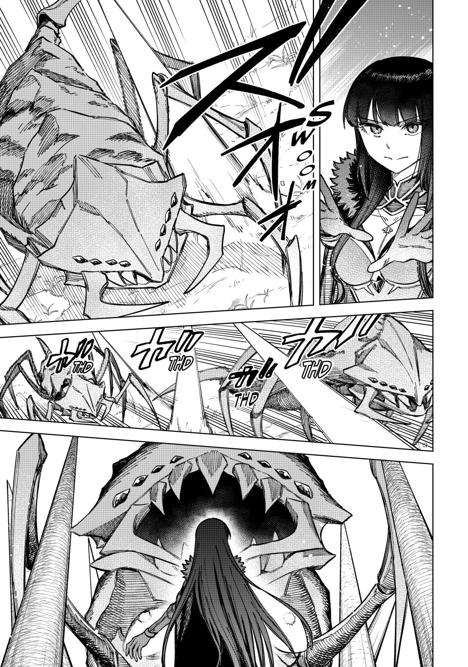 The Witch and the Mercenary Chap 9 - Next Chap 10