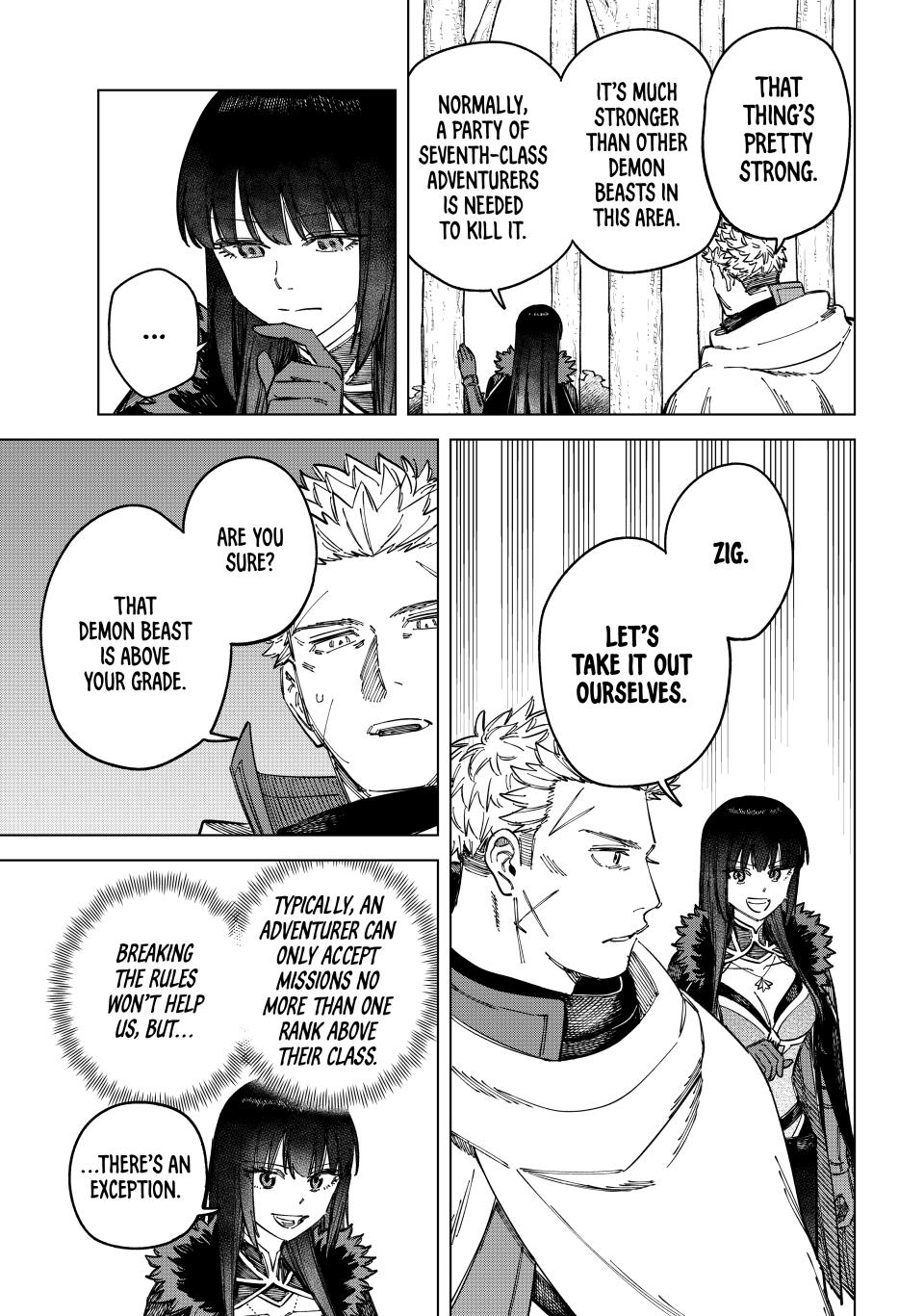 The Witch and the Mercenary Chap 9 - Next Chap 10