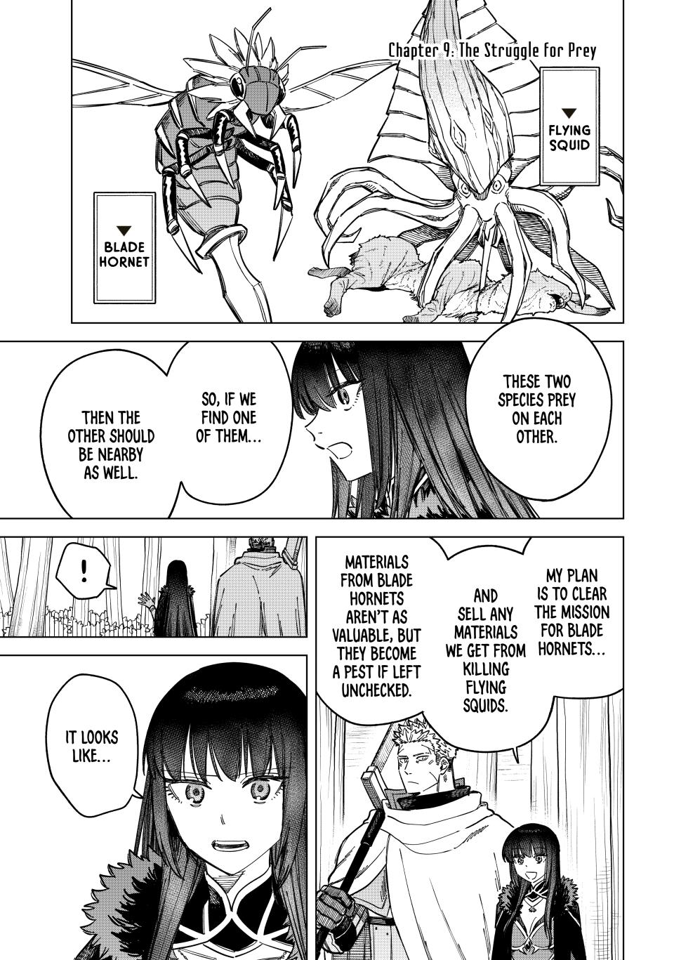 The Witch and the Mercenary Chap 9 - Next Chap 10