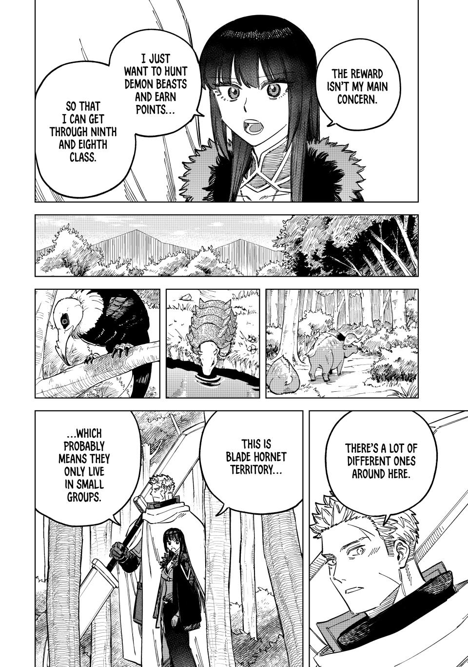 The Witch and the Mercenary Chap 9 - Next Chap 10