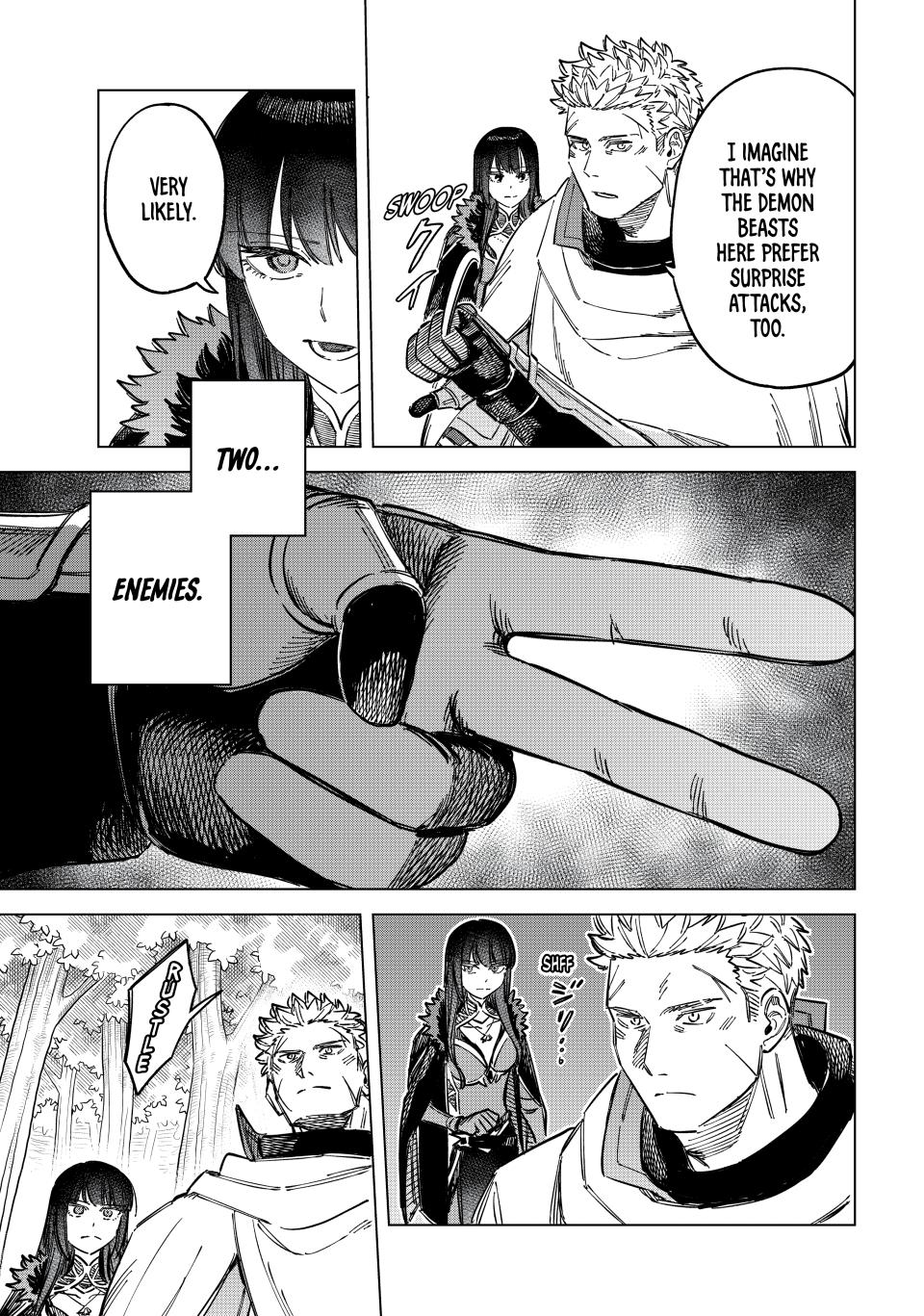 The Witch and the Mercenary Chap 9 - Next Chap 10