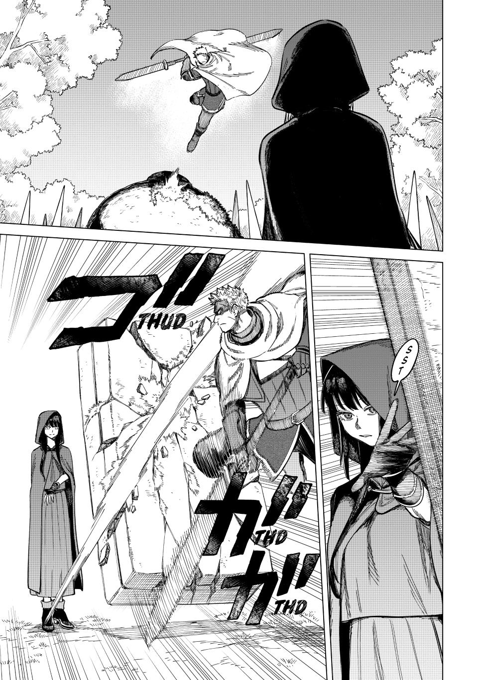 The Witch and the Mercenary Chap 1 - Next Chap 2