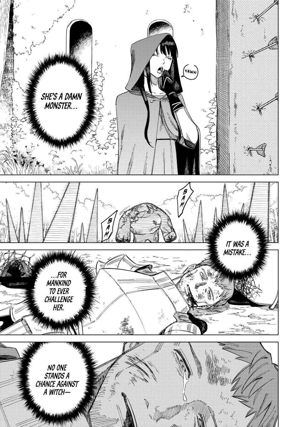 The Witch and the Mercenary Chap 1 - Next Chap 2