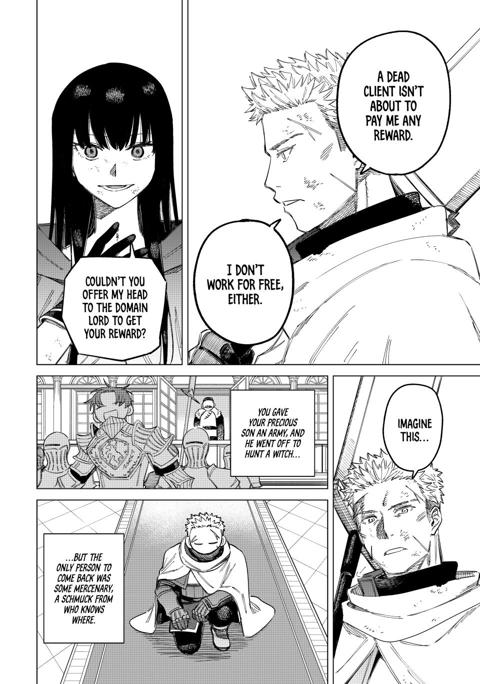 The Witch and the Mercenary Chap 1 - Next Chap 2