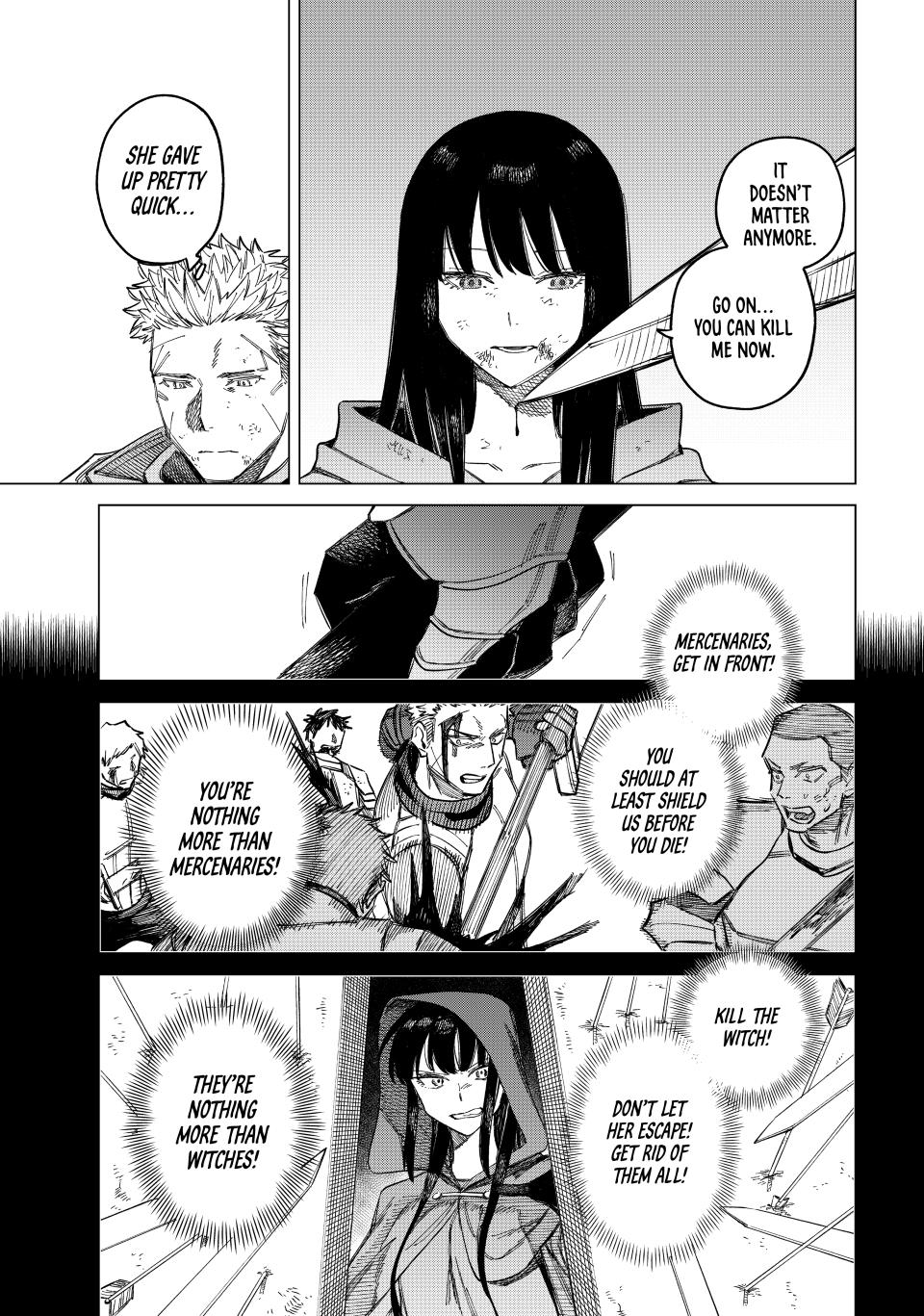 The Witch and the Mercenary Chap 1 - Next Chap 2