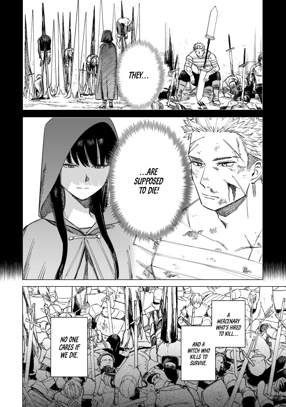 The Witch and the Mercenary Chap 1 - Next Chap 2