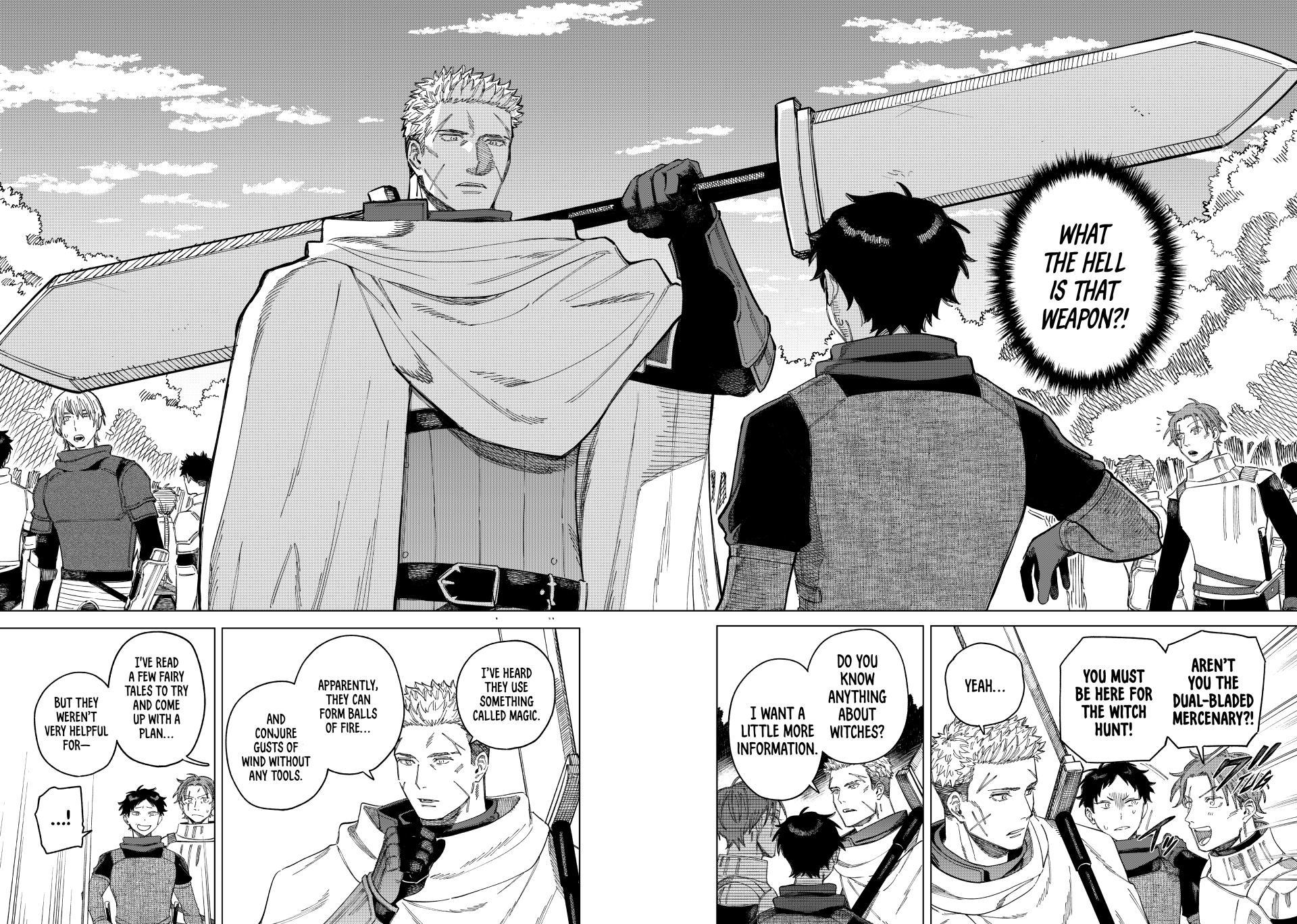 The Witch and the Mercenary Chap 1 - Next Chap 2
