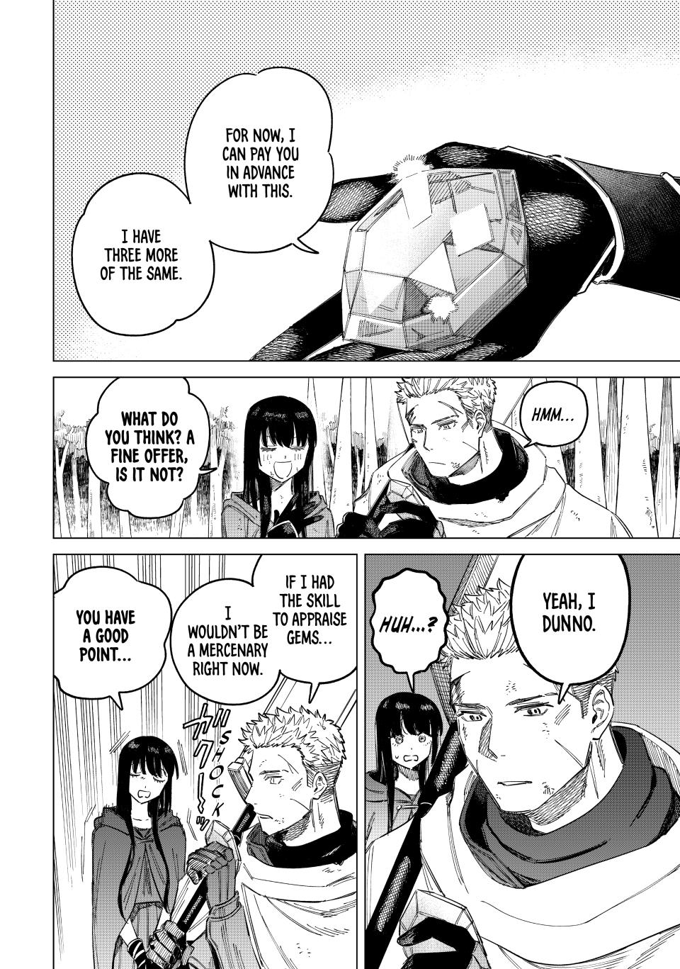 The Witch and the Mercenary Chap 1 - Next Chap 2