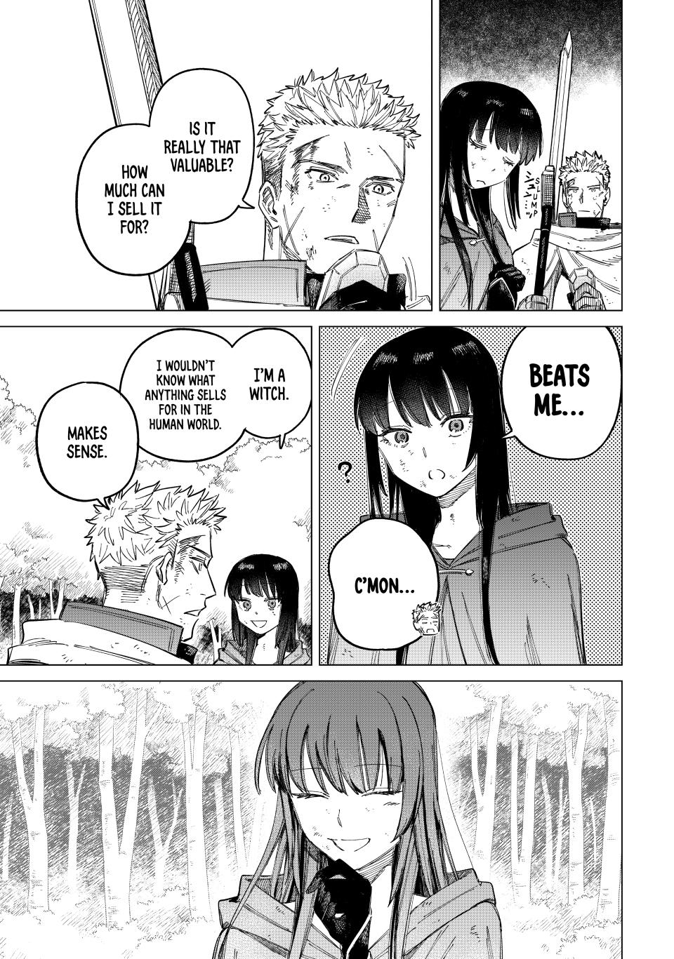 The Witch and the Mercenary Chap 1 - Next Chap 2