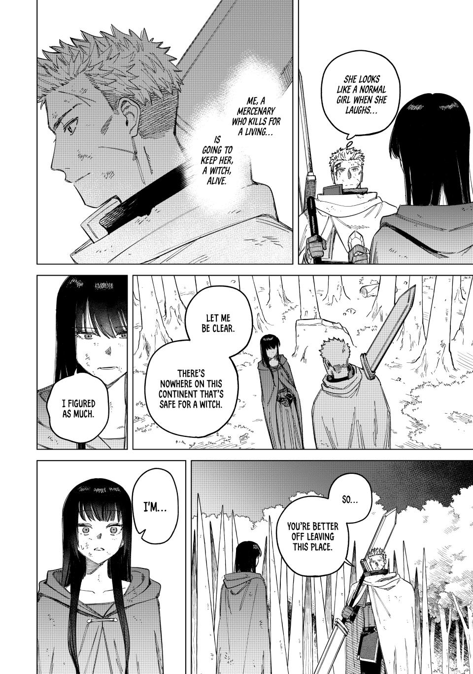 The Witch and the Mercenary Chap 1 - Next Chap 2