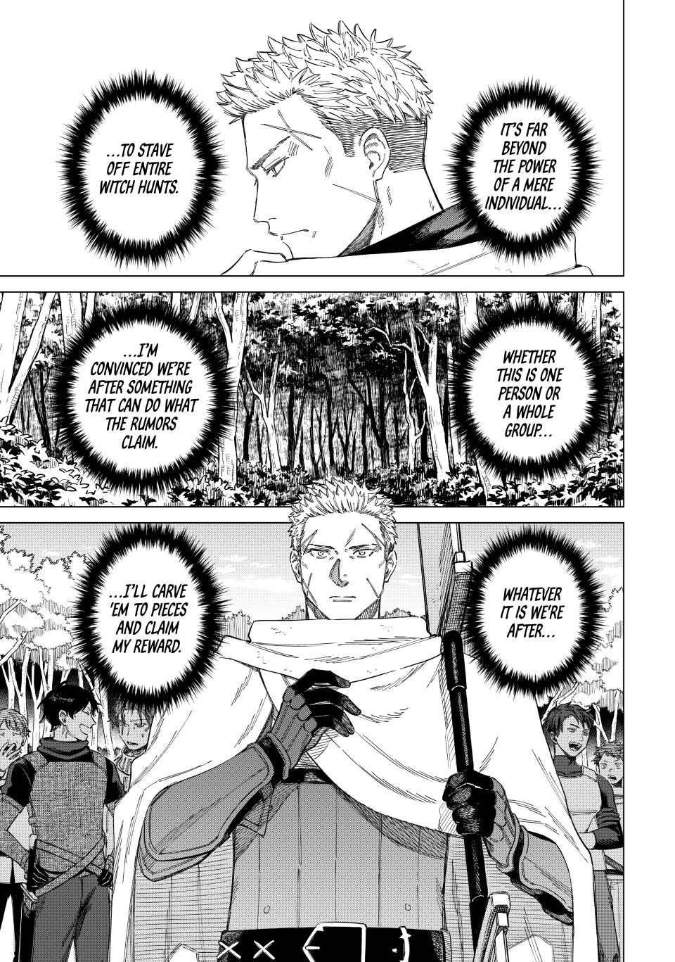 The Witch and the Mercenary Chap 1 - Next Chap 2