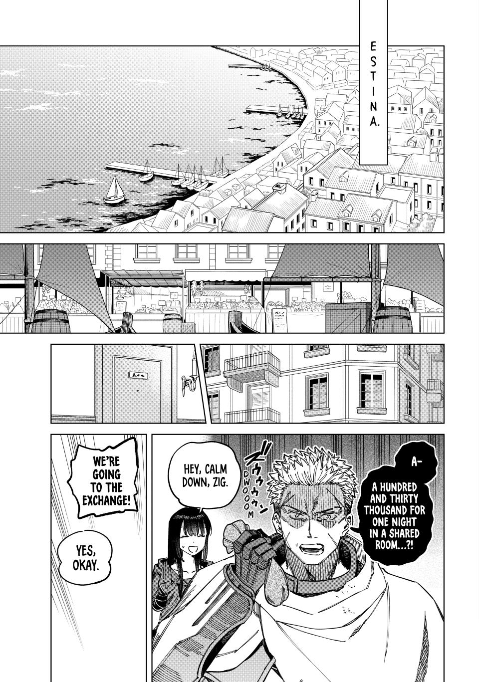The Witch and the Mercenary Chap 2 - Next Chap 3