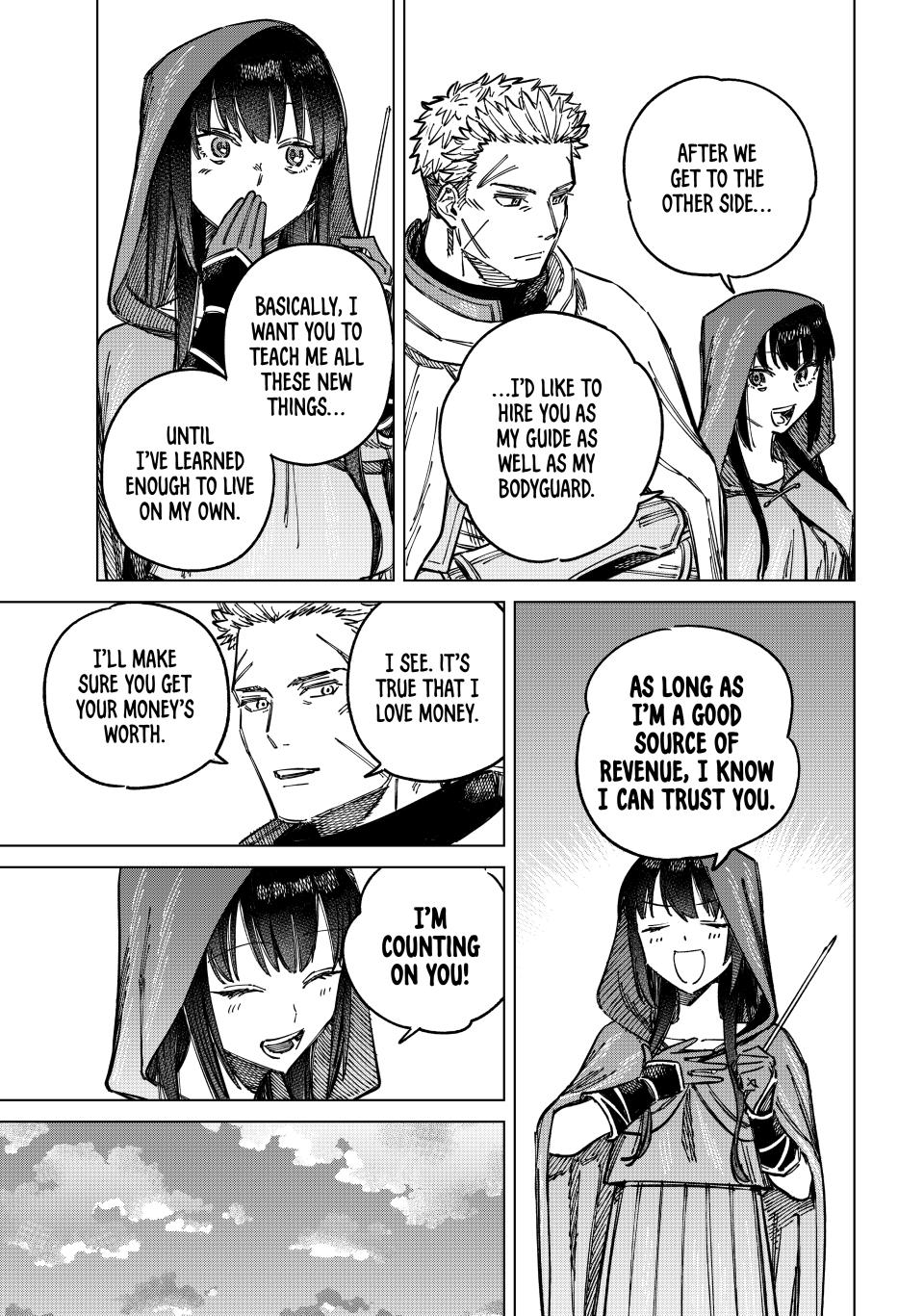 The Witch and the Mercenary Chap 2 - Next Chap 3