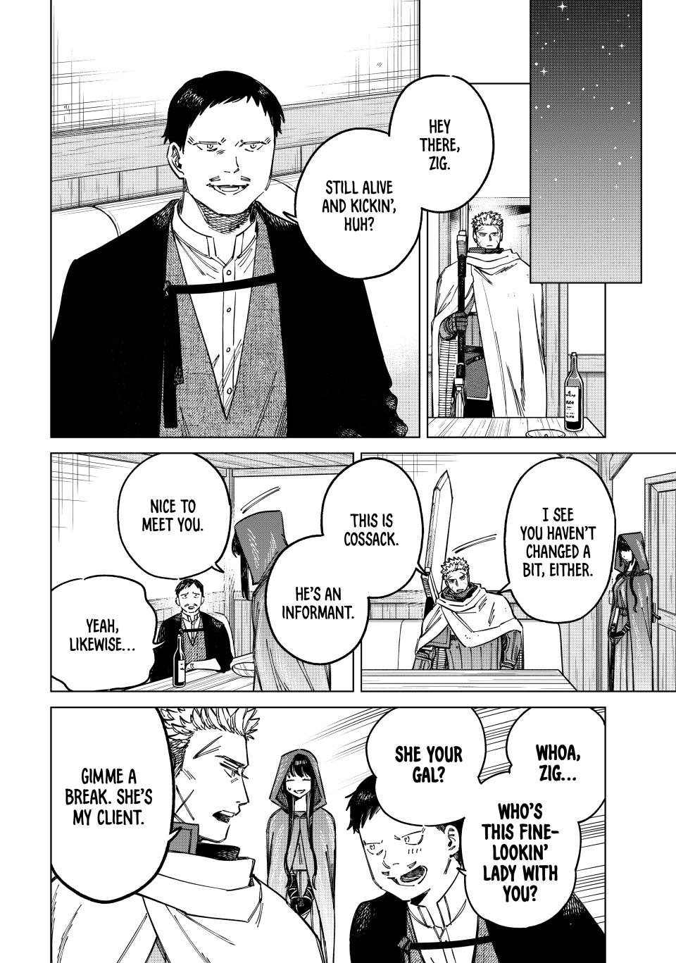 The Witch and the Mercenary Chap 2 - Next Chap 3