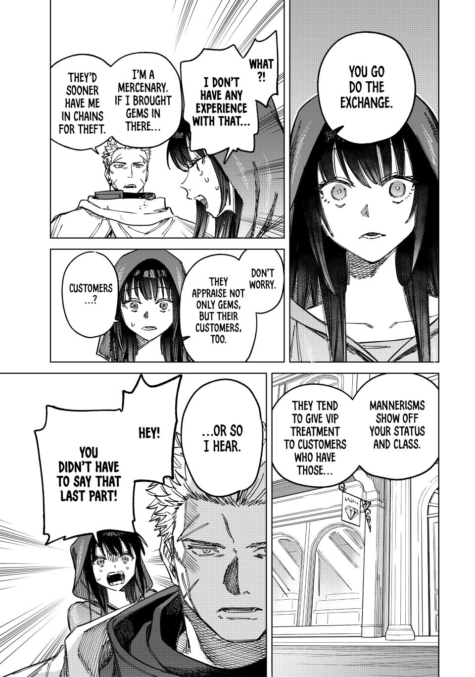 The Witch and the Mercenary Chap 2 - Next Chap 3