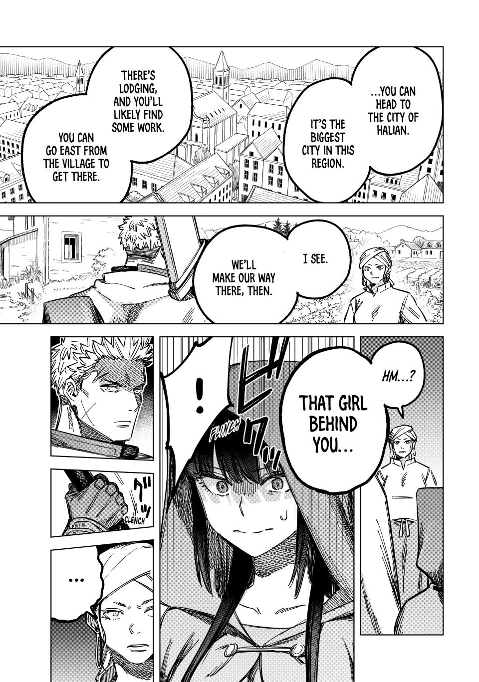 The Witch and the Mercenary Chap 3 - Next Chap 4