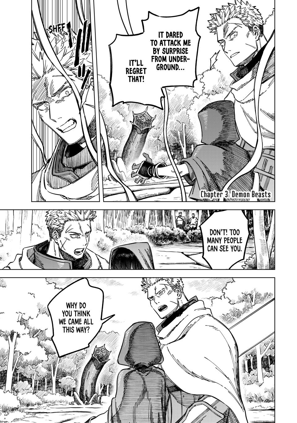 The Witch and the Mercenary Chap 3 - Next Chap 4