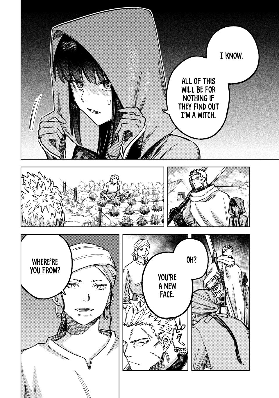 The Witch and the Mercenary Chap 3 - Next Chap 4