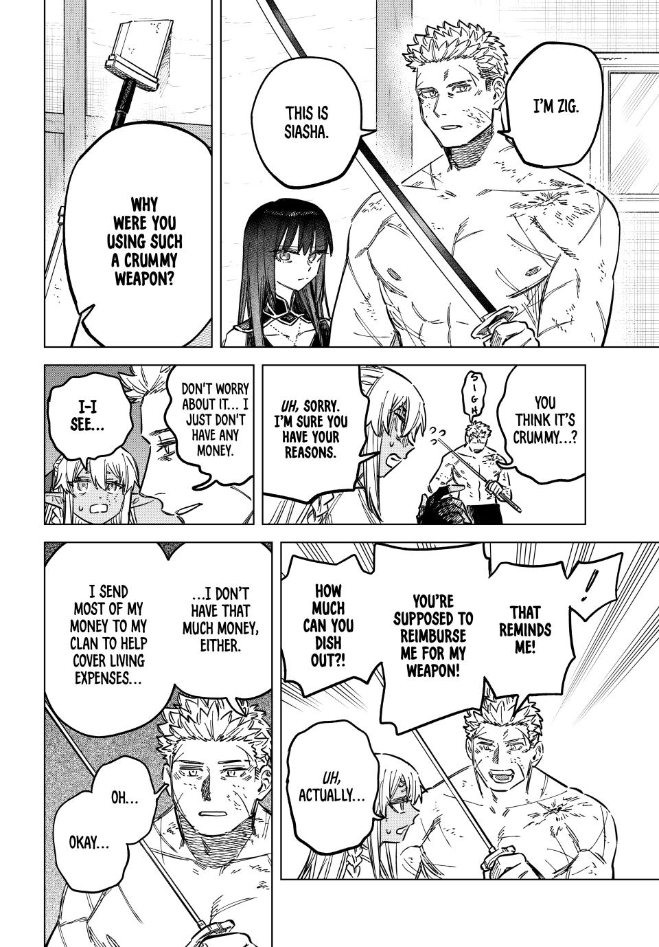 The Witch and the Mercenary Chap 14 - Next Chap 15