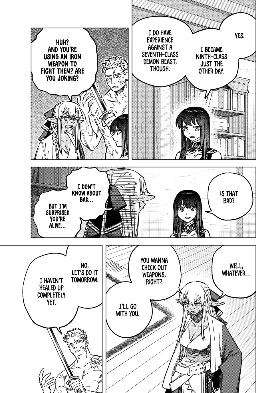 The Witch and the Mercenary Chap 14 - Next Chap 15