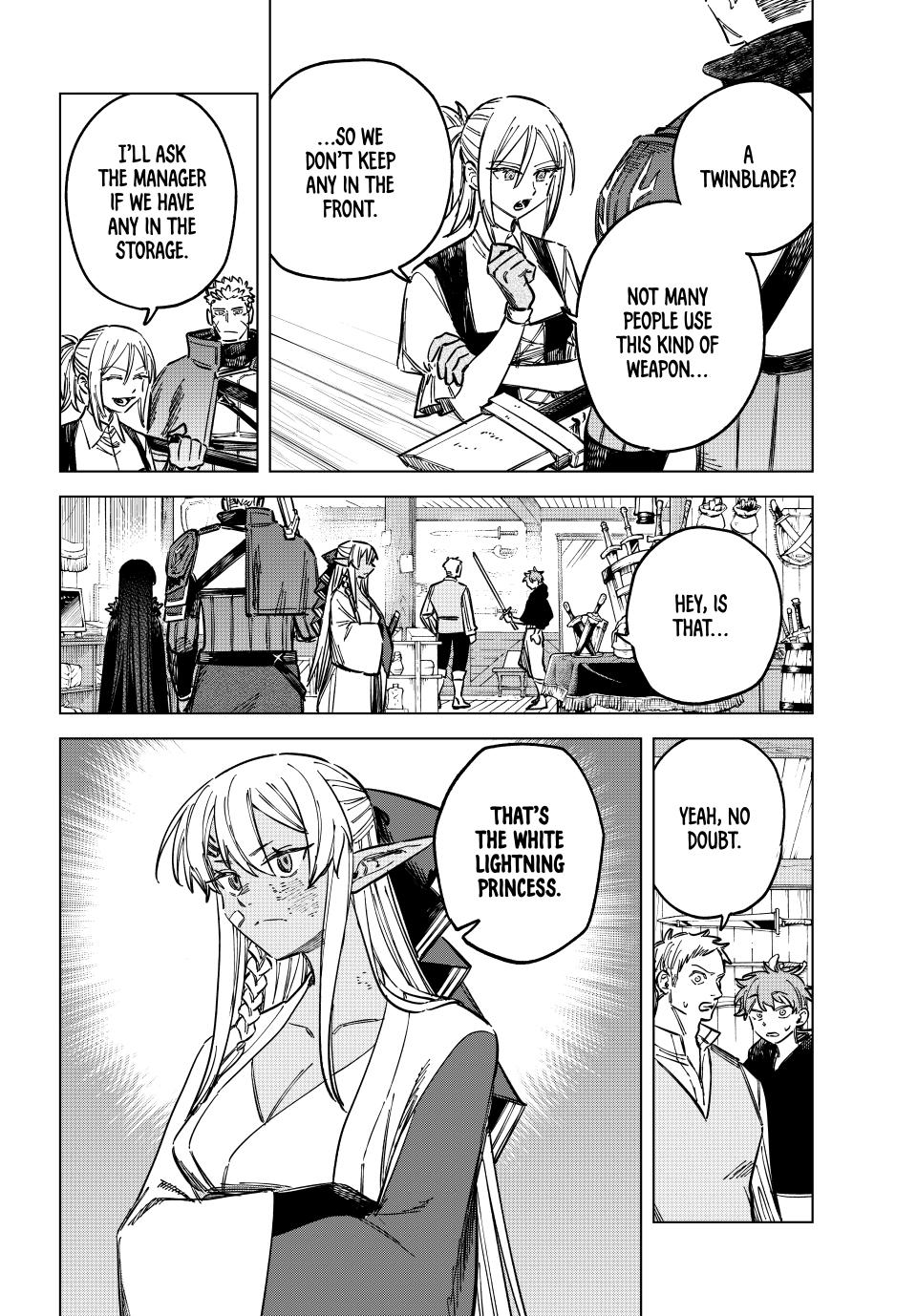 The Witch and the Mercenary Chap 15 - Next Chap 16