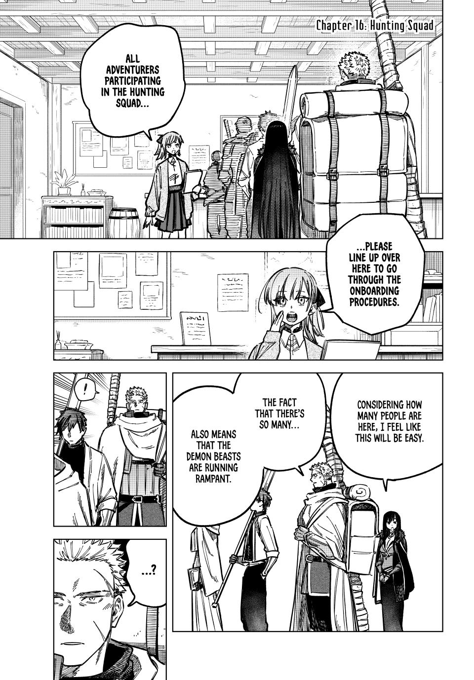 The Witch and the Mercenary Chap 16 - Next Chap 17