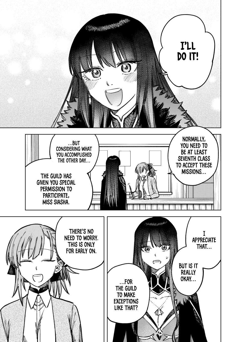 The Witch and the Mercenary Chap 10 - Next Chap 11