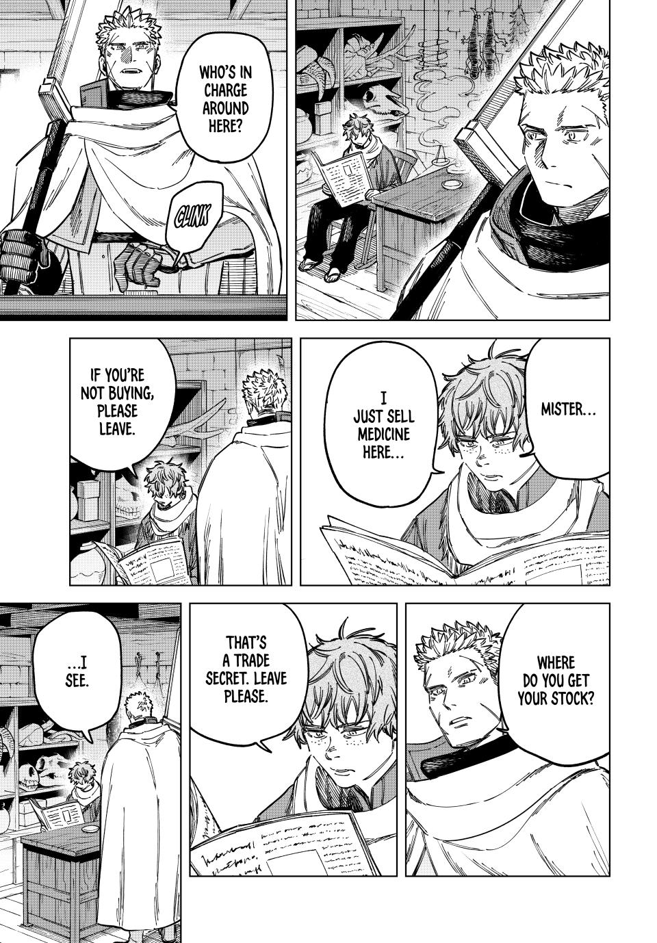 The Witch and the Mercenary Chap 10 - Next Chap 11