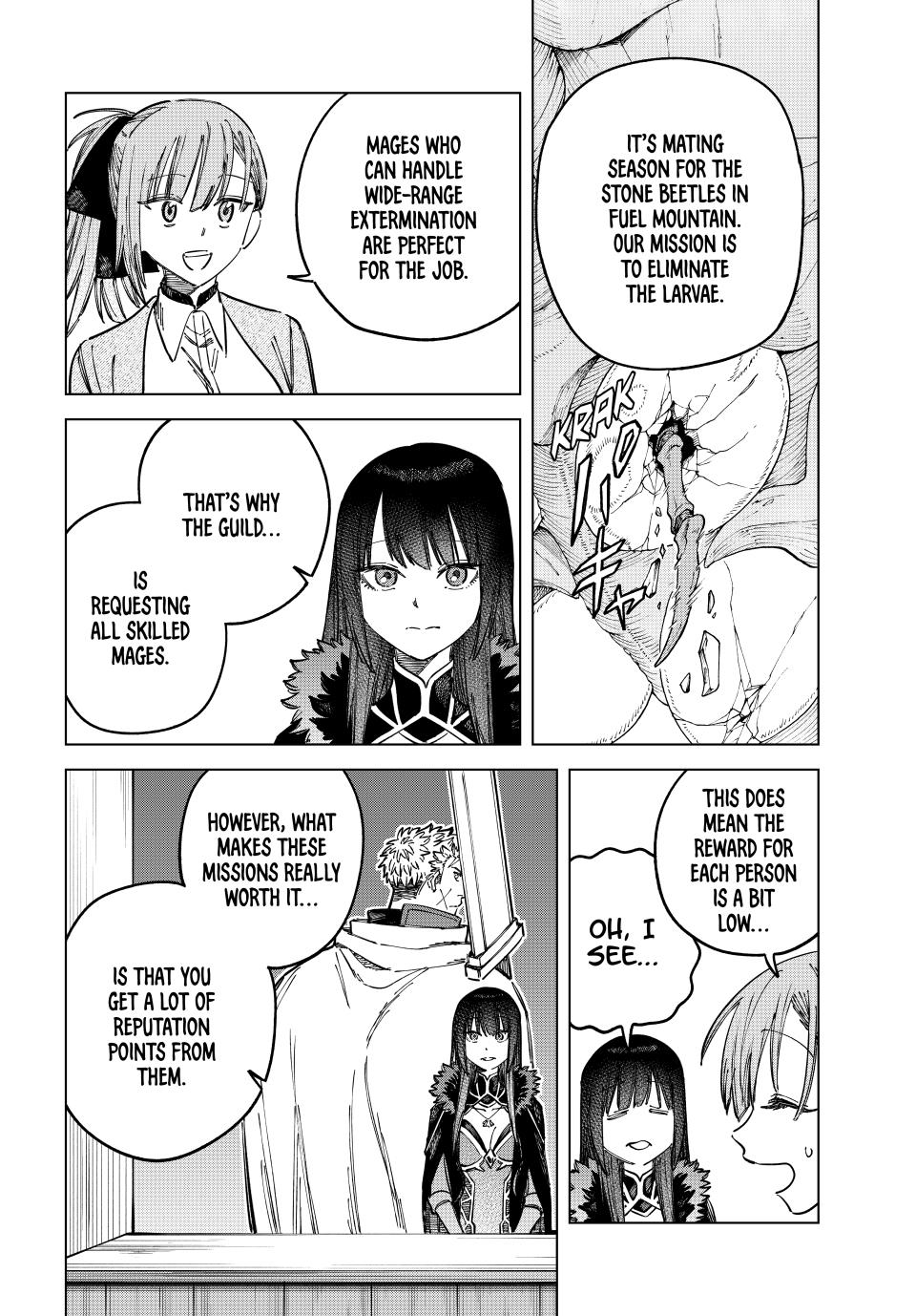 The Witch and the Mercenary Chap 10 - Next Chap 11